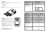 Preview for 6 page of Must PV18 MPPT 3 KW User Manual