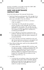 Preview for 15 page of Mustang Survival MD2010 Owner'S Manual