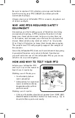 Preview for 17 page of Mustang Survival MD2010 Owner'S Manual