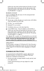 Preview for 6 page of Mustang Survival MD2015 INFLATABLE PFD Owner'S Manual