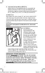 Preview for 8 page of Mustang Survival MD2015 INFLATABLE PFD Owner'S Manual