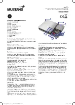 Preview for 2 page of Mustang 615272 Manual