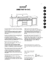 Mustang AMETIST 6+1+1 Assembly Instructions Manual preview