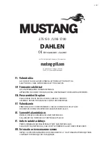 Mustang DAHLEN Manual preview