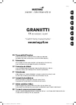 Mustang GRANIITTI 262931 Manual preview