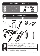 Предварительный просмотр 3 страницы Mustang MPT-S21V Instruction Manual