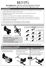 Mustang MV-ARM-XS1 Installation Instructions preview