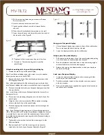 Preview for 2 page of Mustang MV-TILT2 Manual