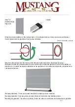 Preview for 2 page of Mustang Pocketscreen Assembly Instruction