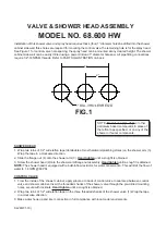 Предварительный просмотр 1 страницы Mustee 68.600 HW Assembly Instructions