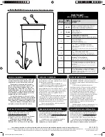 Предварительный просмотр 4 страницы Mustee BigTub Utilatub 28F Installation Instructions