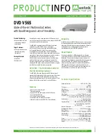 Mustek DVD V56S User Manual предпросмотр