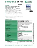 Mustek MP80B Specifications preview