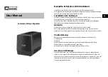 Preview for 4 page of Mustek PM 1000 AVR Schuko User Manual