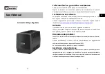 Preview for 13 page of Mustek PM 1000 AVR Schuko User Manual