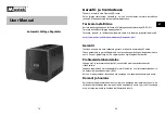 Preview for 40 page of Mustek PM 1000 AVR Schuko User Manual