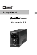 Mustek POWER MUST 424 Startup Manual предпросмотр