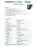 Mustek POWERMUST 600 USB - Brochure preview