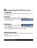 Preview for 10 page of Mustek PVR-A1 User Manual