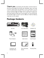 Preview for 4 page of Mustek ScanExpress S324 User Manual