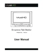 MustHD M501H User Manual предпросмотр