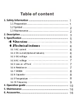 Preview for 2 page of MUSTOOL FS8330Pro User Manual