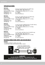 Preview for 6 page of Musway BASSREFLEX MR108Q Manual