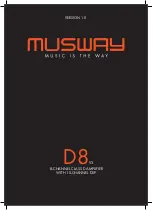 Предварительный просмотр 1 страницы Musway D8v3 Manual