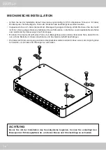 Предварительный просмотр 16 страницы Musway DSP68PRO Manual