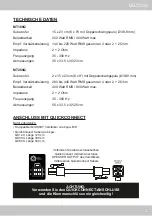 Предварительный просмотр 3 страницы Musway MT169Q Manual