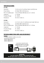 Предварительный просмотр 6 страницы Musway MT169Q Manual