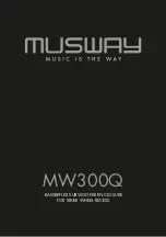 Предварительный просмотр 1 страницы Musway MW300Q Quick Start Manual