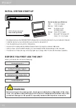 Предварительный просмотр 10 страницы Musway TUNE12 Manual