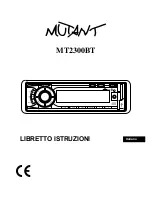 Предварительный просмотр 25 страницы Mutant MT2300BT Operating And Installation Manual