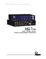 Mutec MC-1.1+ Operating Manual предпросмотр