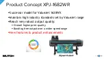 Предварительный просмотр 4 страницы MUTOH 1682WR Product Manual