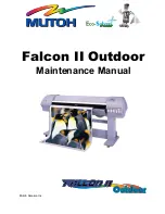 MUTOH Falcon II Outdoor Maintenance Manual preview