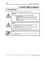 Предварительный просмотр 41 страницы MUTOH Spitfire 65 Maintenance Manual