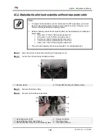 Предварительный просмотр 105 страницы MUTOH Spitfire 65 Maintenance Manual