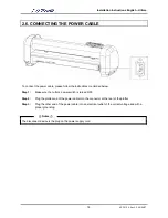 Preview for 7 page of MUTOH Ultima SC-1400D Operation Instructions Manual