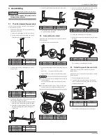 Preview for 3 page of MUTOH ValueJet VJ-1204 Installation Manual