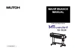 MUTOH ValueJet VJ-1324 Maintenance Manual предпросмотр