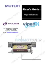 MUTOH ViperTX Extreme User Manual preview