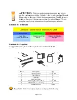 Предварительный просмотр 2 страницы MUTOH VJ-2606 User Maintenance And Cleaning Manual