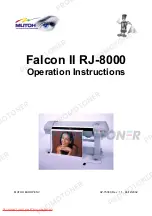 Muton Falcon II RJ-8000 Operation Instructions Manual preview