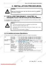 Предварительный просмотр 15 страницы Muton Falcon II RJ-8000 Operation Instructions Manual