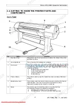 Предварительный просмотр 21 страницы Muton Falcon II RJ-8000 Operation Instructions Manual