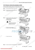 Предварительный просмотр 28 страницы Muton Falcon II RJ-8000 Operation Instructions Manual