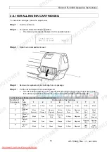 Предварительный просмотр 35 страницы Muton Falcon II RJ-8000 Operation Instructions Manual