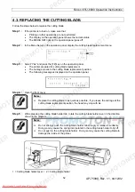 Предварительный просмотр 52 страницы Muton Falcon II RJ-8000 Operation Instructions Manual